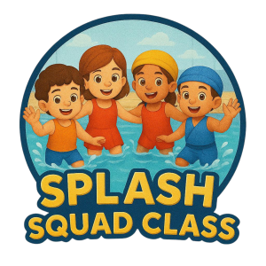 Logo Splash Squad (Kursus Berenang)