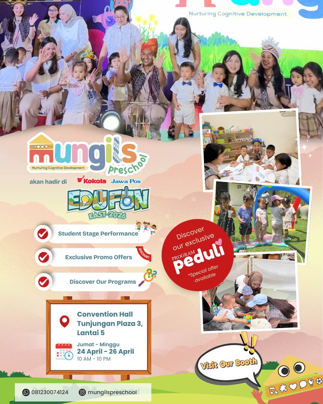 Poster Mungils EduFun Fest 2026
