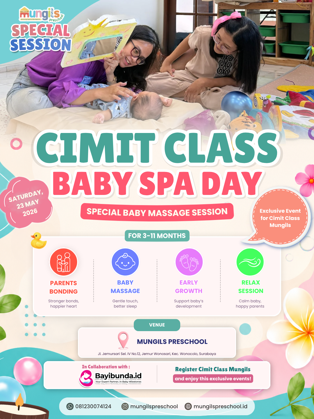 Baby Spa Day Update 4